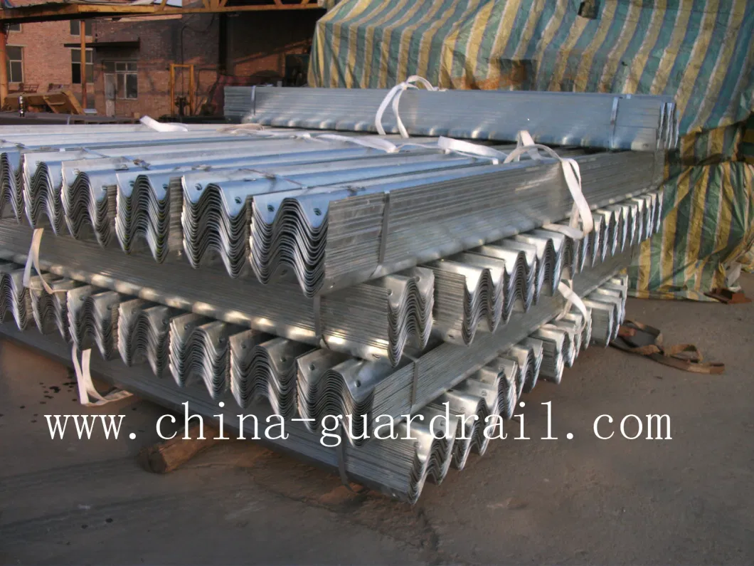 Highway Safety Galvanzied Defensas Metalicas Metal W Beam Guardrail