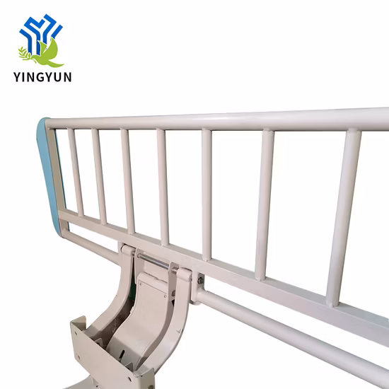 Glatte Handgefühl-Krankenhauspatientenbett-Kindersicherheits-Doppelschalter-Leitplanke